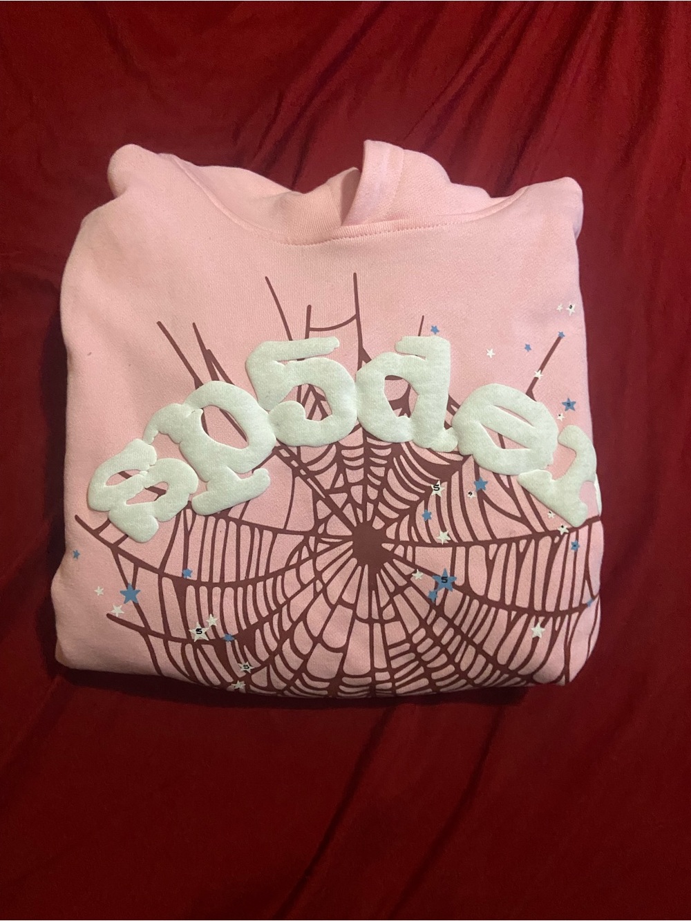 Pink Sp5der hoodie
